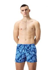 Speedo Szorty kąpielowe "Eco Dig" w kolorze niebiesko-błękitno-białym rozmiar: L. Białe szorty sportowe męskie Speedo, l, z materiału, outdoorowe. Za 140.20 zł.