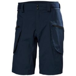 Spodnie narciarskie Helly Hansen HP Foil 2.0. Niebieskie spodnie materiałowe męskie Helly Hansen, bez wzorów, z poliamidu. Za 720.25 zł.