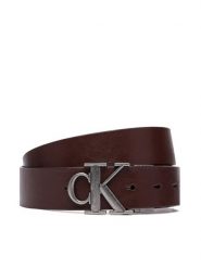 Calvin Klein Pasek Ck Buckle Tumbled 35Mm Adj/Rev LV04D7049G Brązowy. Brązowe paski męskie CALVIN KLEIN, bez wzorów, ze skóry. Za 289.99 zł.