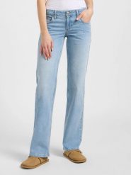 DAMSKIE SPODNIE LEE ZOE KEEPING PACE 112363566. Spodnie materiałowe damskie Lee, bez wzorów, z jeansu. Za 219.99 zł.