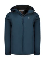 Canadian Peak Kurtka softshellowa "Tamigotaleak" w kolorze granatowym rozmiar: M. Niebieskie kurtki outdoor męskie Canadian Peak, m, bez wzorów, bez kaptura. Za 169.67 zł.