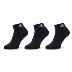 Skarpety stopki unisex Adidas 3 pary. Białe skarpetki damskie Adidas, bez wzorów. Za 50.00 zł.