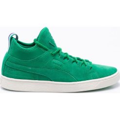 Puma - Buty Suede Mid x Big Sean. Zielone buty sportowe na co dzień męskie Puma, z materiału, bez zapięcia. W wyprzedaży za 229.90 zł.