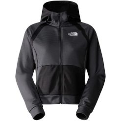 Bluza damska The North Face Ma Full Zip Fleece. Czarne bluzy bez kaptura damskie The North Face, s, z polaru. W wyprzedaży za 348.35 zł.