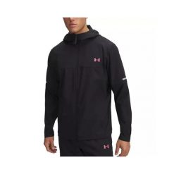 Kurtka wodoodporna Under Armour Tech Utility Woven. Czarne kurtki męskie Under Armour, m, bez wzorów, z materiału, bez kaptura. Za 389.00 zł.
