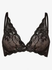 Calvin Klein biustonosz z fiszbinami Kobiety Koronka czarny, 75C. Czarne biustonosze CALVIN KLEIN, bez wzorów, z koronki. Za 229.95 zł.