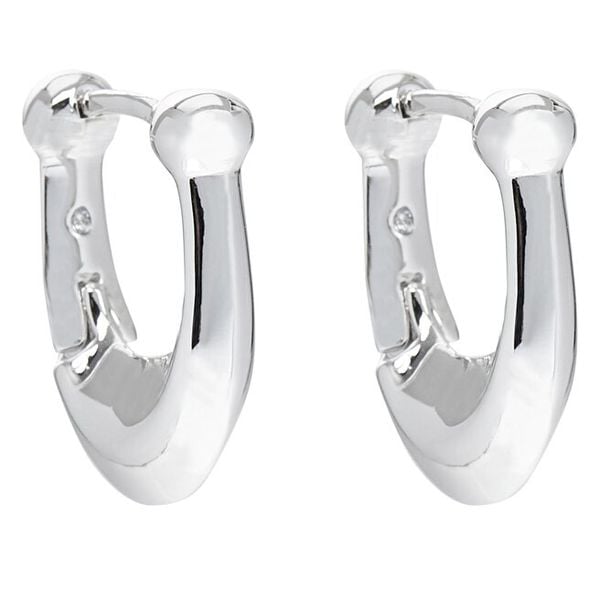 Kolczyki Coach. Szare kolczyki damskie Coach, srebrne. Za 229.99 zł.