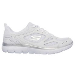 Buty treningowe damskie SKECHERS Summits Suited. Białe obuwie treningowe damskie Skechers. Za 189.00 zł.