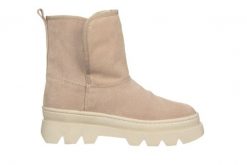 Botki Bayla-161 031 Jordy 001 Srt 81 Agatha Perla 161658, Beżowy, Skóra naturalna - 36. Brązowe botki damskie Bayla, na zimę, z gumy, eleganckie, z okrągłym noskiem, za kostkę, bez obcasa, bez zapięcia. W wyprzedaży za 224.10 zł.