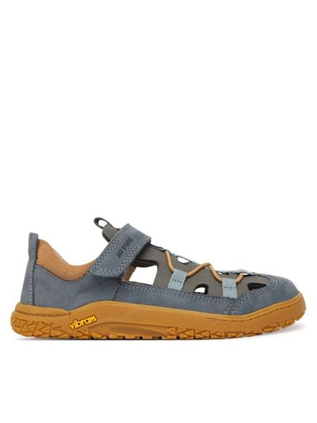 Primigi Sandały 1421333 S Szary. Szare sandały chłopięce Primigi, ze skóry, bez zapięcia. Za 329.99 zł.