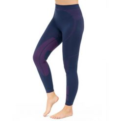 Legginsy termoaktywne Damskie Brubeck DRY. Fioletowe bielizna termoaktywna damska Brubeck, l, bez wzorów, z elastanu. Za 129.99 zł.