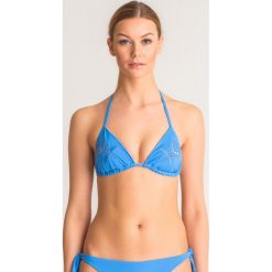 Niebieska góra od bikini Twinset U&B z haftem. Niebieskie bikini damskie Twinset U&B, bez wzorów. Za 189.50 zł.