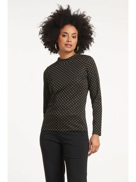 Smashed Lemon Bluzka w kolorze czarnym rozmiar: M. Czarne bluzki damskie Smashed Lemon, m, bez wzorów, bez kołnierzyka, bez ramiączek. Za 104.99 zł.