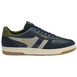Sneakersy Gola Hawk. Niebieskie szorty męskie Gola, bez wzorów, z materiału, sportowe. Za 325.50 zł.