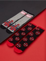 Skarpetki 2 pack Marvel - wielobarwny. Skarpetki męskie Sinsay, bez wzorów. Za 12.99 zł.