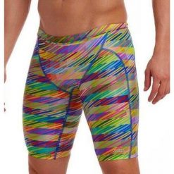 Spodenki do pływania Jammery Funky Trunks Static Stack. Kąpielówki męskie FUNKY TRUNKS, m, bez wzorów, do pływania. Za 219.00 zł.