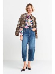 Rich & Royal Koszula ze wzorem rozmiar: 36. Koszule damskie Rich & Royal, bez wzorów, z wiskozy, bez kołnierzyka, bez ramiączek. Za 223.46 zł.