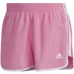 Spodenki damskie adidas Marathon 20. Czarne spodenki sportowe damskie Adidas, bez wzorów, sportowe. Za 98.99 zł.