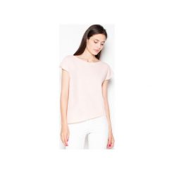 Bluzka VT008 Róż. Czerwone bluzki damskie Venaton, xl, bez wzorów, bez kołnierzyka, bez ramiączek. Za 99.00 zł.