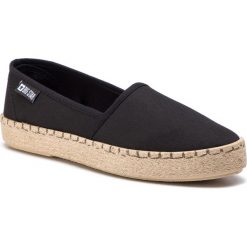 Espadryle BIG STAR - DD274409 Black. Czarne espadryle damskie Big Star, bez wzorów, z materiału, bez obcasa, na płaskiej podeszwie. Za 79.00 zł.