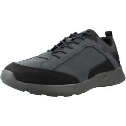 Buty GEOX U SANZIO Szary. Szare buty fitness męskie Geox, na fitness i siłownię. Za 241.99 zł.