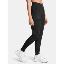 Spodnie treningowe damskie Under Armour Motion. Czarne spodnie dresowe damskie Under Armour, s, bez wzorów. Za 170.66 zł.