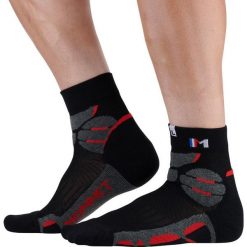 Skarpetki Monnet Mid Expert. Czerwone skarpetki damskie MONNET, bez wzorów. Za 125.00 zł.