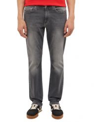 Męskie Spodnie Jeansowe Mustang Style Vegas Slim Denim Black 1016794 4000 313. Czarne spodnie materiałowe męskie Mustang, bez wzorów, z denimu. Za 219.99 zł.