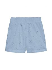 Vero Moda Szorty materiałowe Eliza 10346709 Niebieski jasny Regular Fit. Niebieskie szorty damskie Vero Moda, bez wzorów, z bawełny. Za 159.99 zł.