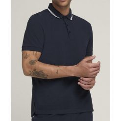 Koszulka męska Wilson Team Pique Polo. Koszulki polo męskie Wilson, m, bez wzorów, bez ramiączek. Za 281.50 zł.