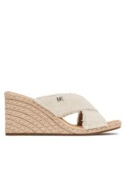 MICHAEL Michael Kors Espadryle Kenzie 40S6KZMS5D Beżowy. Brązowe espadryle damskie MICHAEL Michael Kors, bez wzorów, z materiału, bez obcasa. Za 589.99 zł.