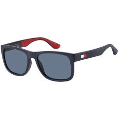 Okulary przeciwsłoneczne męskie Tommy Hilfiger TH 1556/S 8RU KU, rozmiar 56 mm. Czerwone okulary przeciwsłoneczne męskie Tommy Hilfiger, z gumy. Za 535.75 zł.