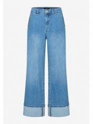 More & More Dżinsy - Comfort fit - w kolorze niebieskim rozmiar: 40. Niebieskie jeansy damskie MORE & MORE, z podwyższonym stanem. Za 285.95 zł.