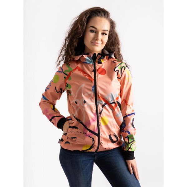 Damska kurtka softshellowa bez ocieplenia elastyczna Basic, morelowy, Fantazie. Brązowe kurtki damskie Unuo, na jesień, xl, bez wzorów, z softshellu, bez kaptura. Za 302.00 zł.