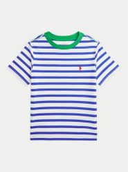 Polo Ralph Lauren T-Shirt 322958169001 Niebieski Regular Fit. Niebieskie t-shirty chłopięce Polo Ralph Lauren, bez wzorów, z bawełny, bez ramiączek. Za 139.99 zł.