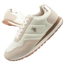 Buty sneakersy damskie sportowe U.S. Polo Assn. Białe buty sportowe na co dzień damskie U.S. Polo Assn., bez wzorów. Za 189.00 zł.