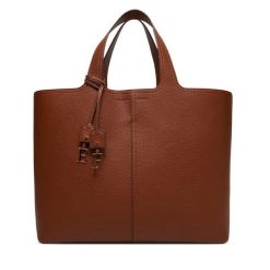 Torebka Elisabetta Franchi. Brązowe torebki klasyczne damskie Elisabetta Franchi, bez wzorów, bez dodatków. Za 2,109.00 zł.