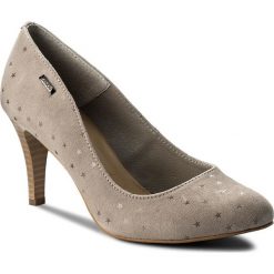 Czółenka i Szpilki LASOCKI 355-01F. Szare czółenka damskie Lasocki, bez wzorów, ze skóry, bez obcasa. W wyprzedaży za 139.99 zł.