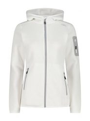 CMP Kurtka polarowa w kolorze białym rozmiar: 44. Białe kurtki damskie CMP, bez wzorów, z materiału, bez kaptura. Za 170.07 zł.