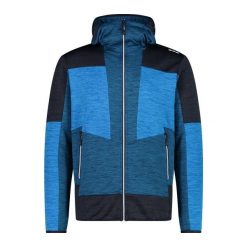 Polarowa bluza z kapturem CMP. Niebieskie bluzy z kapturem męskie CMP, na zimę, z polaru. Za 389.00 zł.