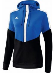 Erima Bluza "Squad" w kolorze niebiesko-czarnym rozmiar: 44. Czarne bluzy z kapturem damskie Erima. Za 93.95 zł.