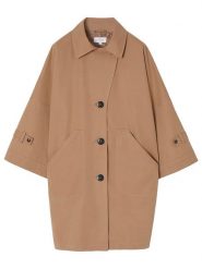 TATUUM Płaszcz przejściowy w kolorze jasnobrązowym rozmiar: M. Brązowe płaszcze damskie Tatuum, m, bez wzorów. Za 388.16 zł.