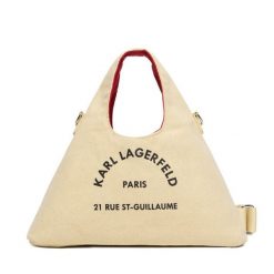 Torebka KARL LAGERFELD. Brązowe torebki klasyczne damskie Karl Lagerfeld, bez wzorów, bez dodatków. Za 339.99 zł.