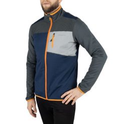 Bluza sportowa męska Viking Midland Man. Zielone bluzy bez kaptura męskie VIKING, bez wzorów, sportowe, bez kołnierzyka, bez ramiączek. Za 219.90 zł.