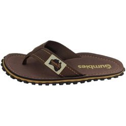Japonki Gumbies Islander Flip-Flops Classic M GU-FFISL122 brązowe. Brązowe klapki i japonki męskie z bawełny. Za 251.93 zł.
