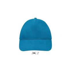 Czapka Sol's Sunny. Niebieskie czapki z daszkiem damskie SOL'S, bez wzorów. Za 21.50 zł.