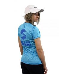 Softee Padel Zero damska koszulka niebieska celeste. Niebieskie t-shirty damskie Softee, xs, bez wzorów, z poliesteru, bez kołnierzyka. Za 126.99 zł.