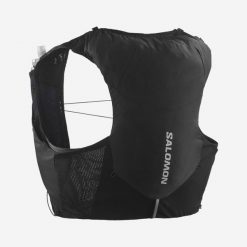 Plecak do biegania w terenie Salomon ADV Skin 5 l z softflaskami. Plecaki damskie Salomon, bez wzorów. Za 429.99 zł.