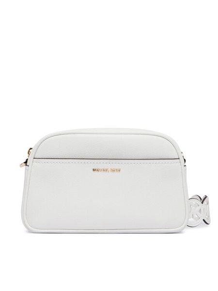 MICHAEL Michael Kors Torebka 32S6GJ6C5L Biały. Białe listonoszki damskie MICHAEL Michael Kors, bez wzorów, ze skóry, bez dodatków. Za 819.99 zł.
