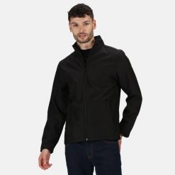 Kurtka Softshellowa Męska Lekka. Niebieskie kurtki męskie Regatta, m, bez wzorów, z jersey, bez kaptura. Za 248.99 zł.